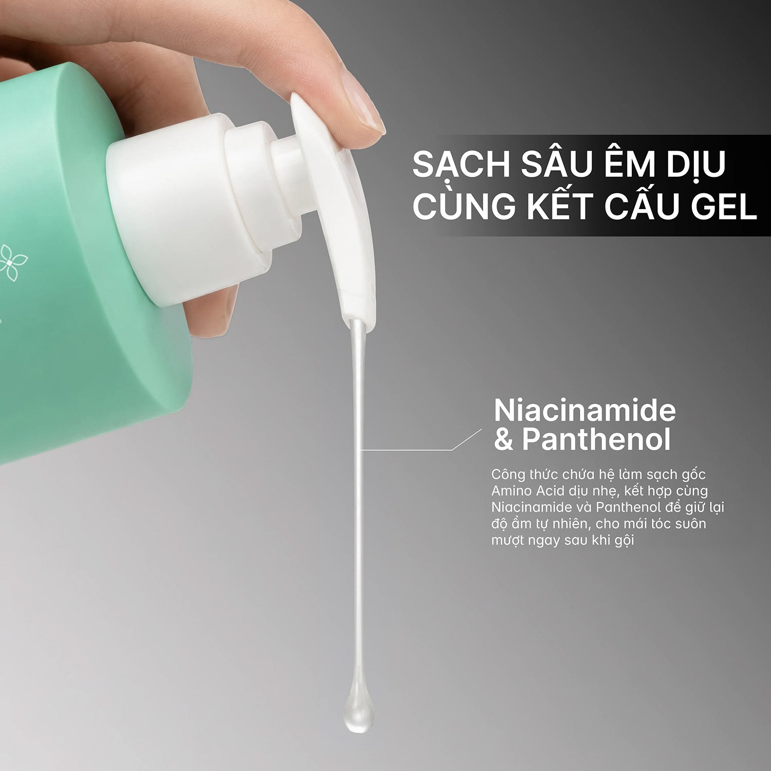 Chai dầu gội Divaren Scalp Clear